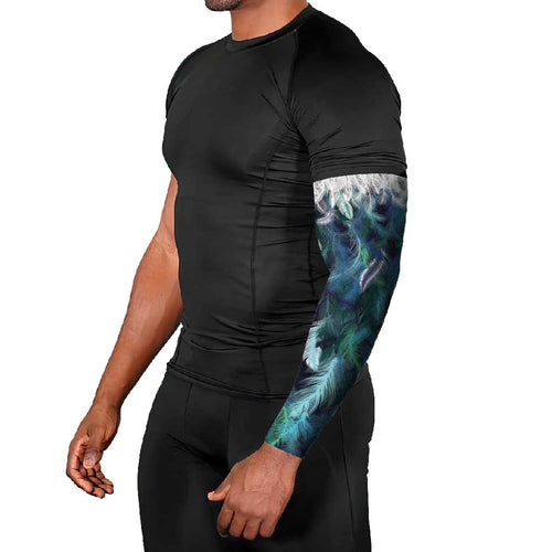 Aotearoa Korowai Motif Arm Sleeves Maori Tane Poutama - Aussie Hoodie