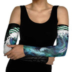 Aotearoa Korowai Motif Arm Sleeves Maori Tane Poutama - Aussie Hoodie
