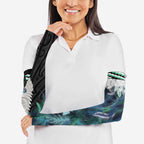 Aotearoa Korowai Motif Arm Sleeves Maori Tane Poutama - Aussie Hoodie