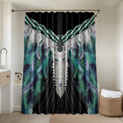 Aotearoa Korowai Motif Bathroom Set Maori Tane Poutama - Aussie Hoodie