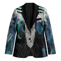 Aotearoa Korowai Motif Blazer Maori Tane Poutama - Aussie Hoodie