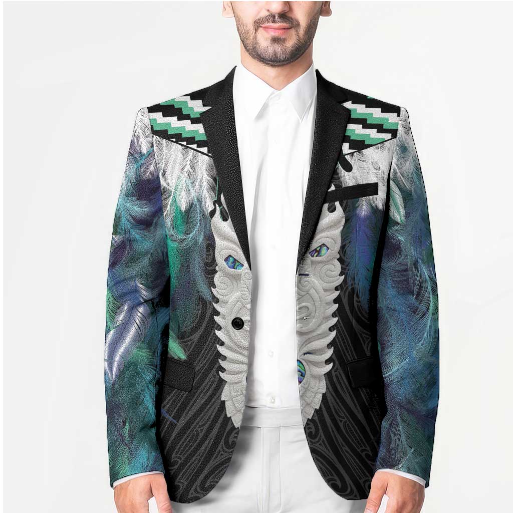 Aotearoa Korowai Motif Blazer Maori Tane Poutama - Aussie Hoodie
