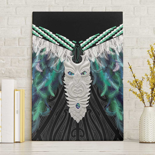 Aotearoa Korowai Motif Canvas Wall Art Maori Tane Poutama