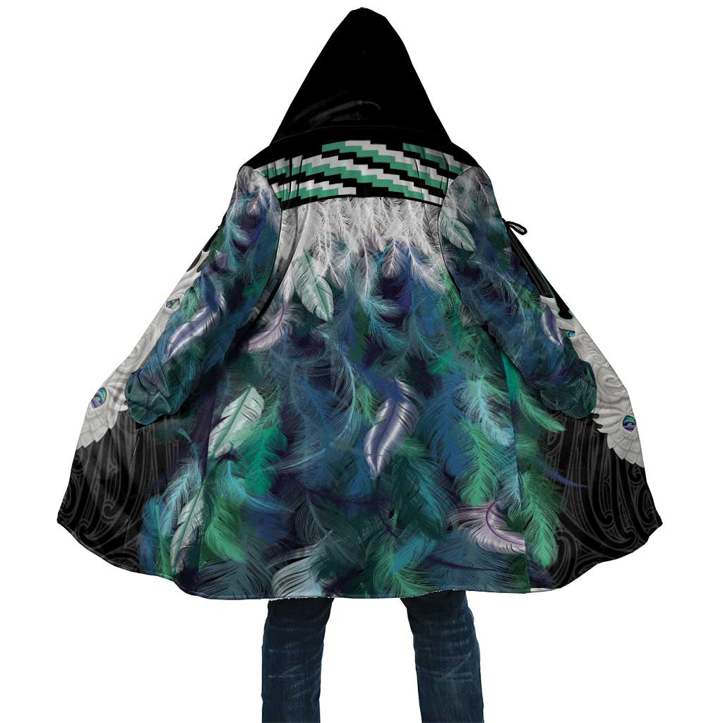 Aotearoa Korowai Motif Cloak Maori Tane Poutama - Aussie Hoodie