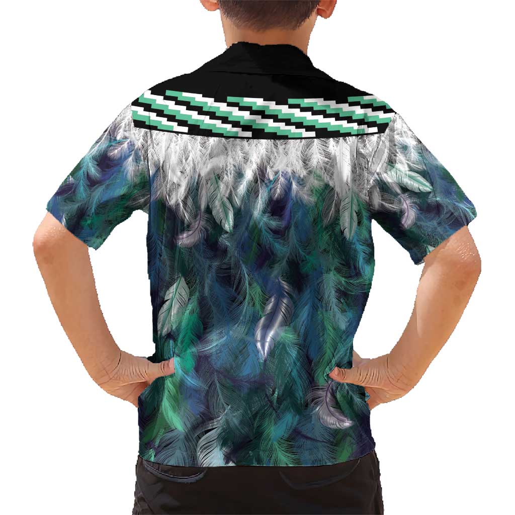 Aotearoa Korowai Motif Hawaiian Shirt Maori Tane Poutama