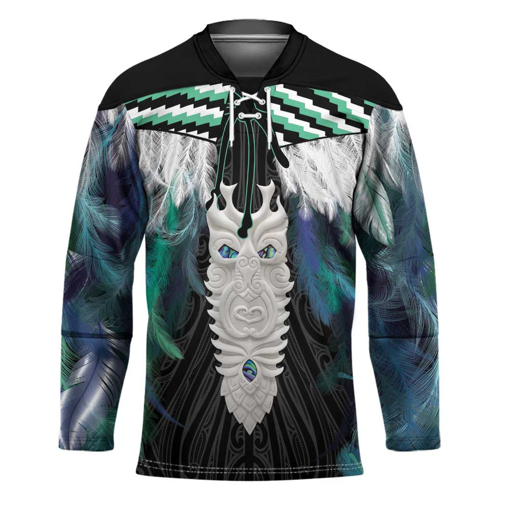 Aotearoa Korowai Motif Hockey Jersey Maori Tane Poutama - Aussie Hoodie