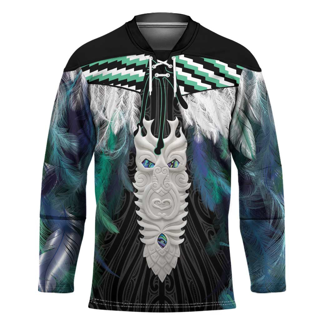 Aotearoa Korowai Motif Hockey Jersey Maori Tane Poutama - Aussie Hoodie