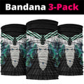 Aotearoa Korowai Motif Neck Gaiter Maori Tane Poutama - Aussie Hoodie