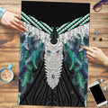 Aotearoa Korowai Motif Puzzle Maori Tane Poutama - Aussie Hoodie