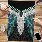 Aotearoa Korowai Motif Puzzle Maori Tane Poutama - Aussie Hoodie