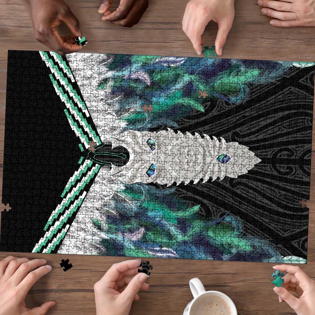 Aotearoa Korowai Motif Puzzle Maori Tane Poutama - Aussie Hoodie