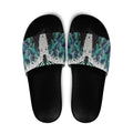 Aotearoa Korowai Motif Slide Sandals Maori Tane Poutama - Aussie Hoodie