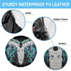 Aotearoa Korowai Motif Spare Tire Cover Maori Tane Poutama