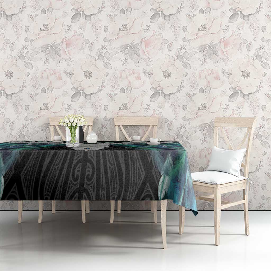Aotearoa Korowai Motif Tablecloth Maori Tane Poutama