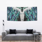 Aotearoa Korowai Motif Tapestry Maori Tane Poutama