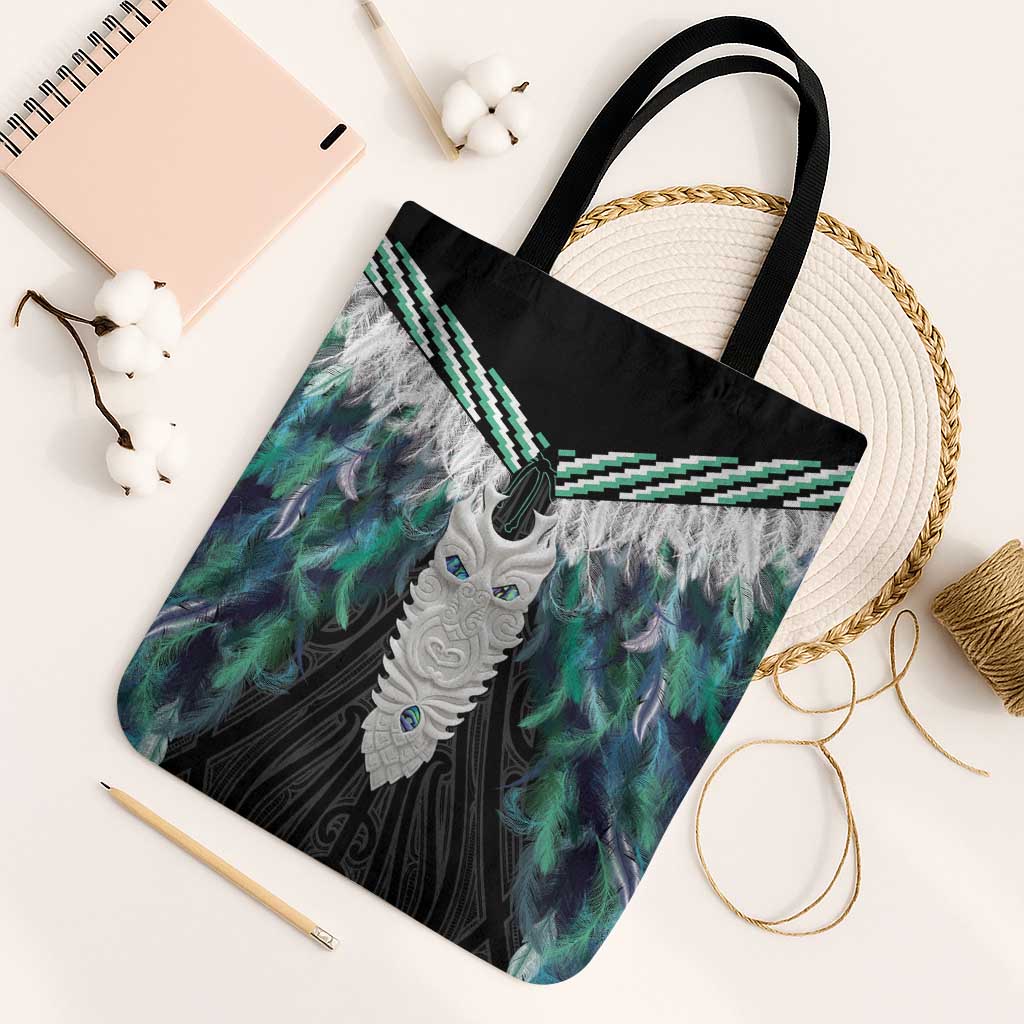 Aotearoa Korowai Motif Tote Bag Maori Tane Poutama - Aussie Hoodie