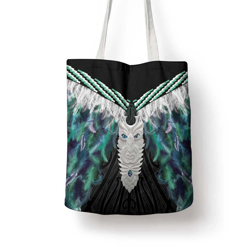 Aotearoa Korowai Motif Tote Bag Maori Tane Poutama - Aussie Hoodie