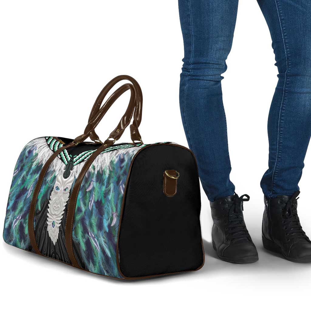 Aotearoa Korowai Motif Travel Bag Maori Tane Poutama - Aussie Hoodie