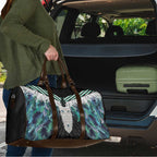 Aotearoa Korowai Motif Travel Bag Maori Tane Poutama - Aussie Hoodie