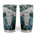 Aotearoa Korowai Motif Tumbler Cup Maori Tane Poutama