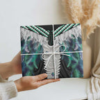 Aotearoa Korowai Motif Wrapping Paper Maori Tane Poutama - Aussie Hoodie