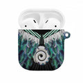 Aotearoa Korowai Motif AirPods Case Maori Koru Poutama - Aussie Hoodie