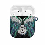 Aotearoa Korowai Motif AirPods Case Maori Koru Poutama - Aussie Hoodie