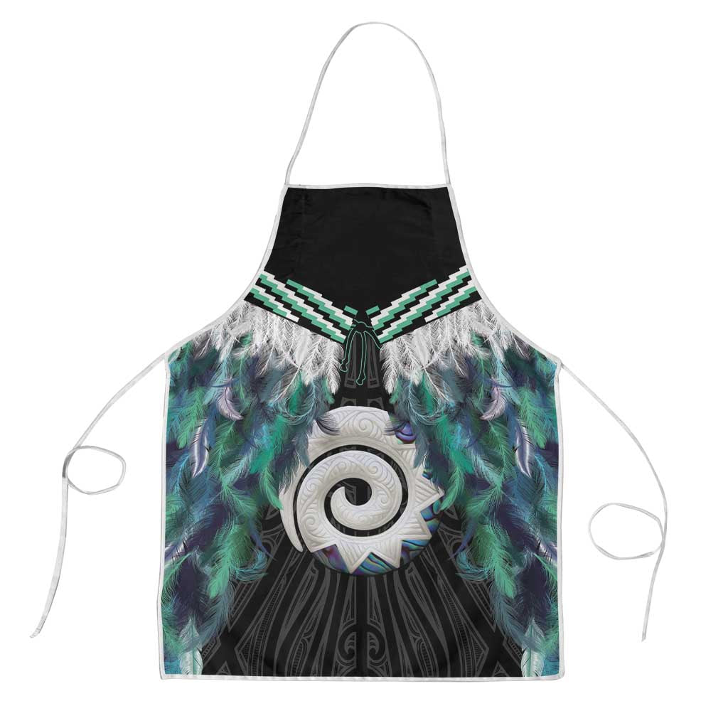Aotearoa Korowai Motif Apron Maori Koru Poutama - Aussie Hoodie