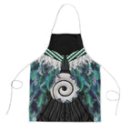 Aotearoa Korowai Motif Apron Maori Koru Poutama - Aussie Hoodie
