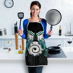 Aotearoa Korowai Motif Apron Maori Koru Poutama - Aussie Hoodie