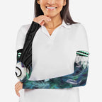 Aotearoa Korowai Motif Arm Sleeves Maori Koru Poutama - Aussie Hoodie