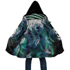 Aotearoa Korowai Motif Cloak Maori Koru Poutama - Aussie Hoodie