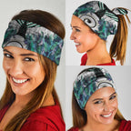 Aotearoa Korowai Motif Neck Gaiter Maori Koru Poutama - Aussie Hoodie