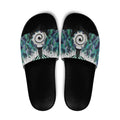 Aotearoa Korowai Motif Slide Sandals Maori Koru Poutama - Aussie Hoodie