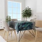 Aotearoa Korowai Motif Tablecloth Maori Koru Poutama