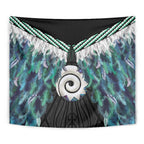 Aotearoa Korowai Motif Tapestry Maori Koru Poutama