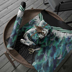 Aotearoa Korowai Motif Wrapping Paper Maori Koru Poutama - Aussie Hoodie