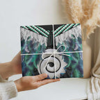 Aotearoa Korowai Motif Wrapping Paper Maori Koru Poutama - Aussie Hoodie