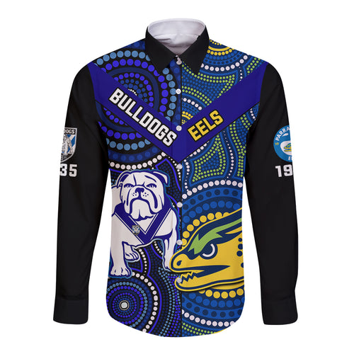 bulldogs-mix-parramatta-eels-rugby-long-sleeve-button-shirt-aboriginal-version