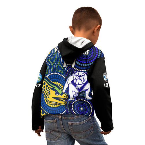 personalised-bulldogs-mix-parramatta-eels-rugby-kid-hoodie-aboriginal-version