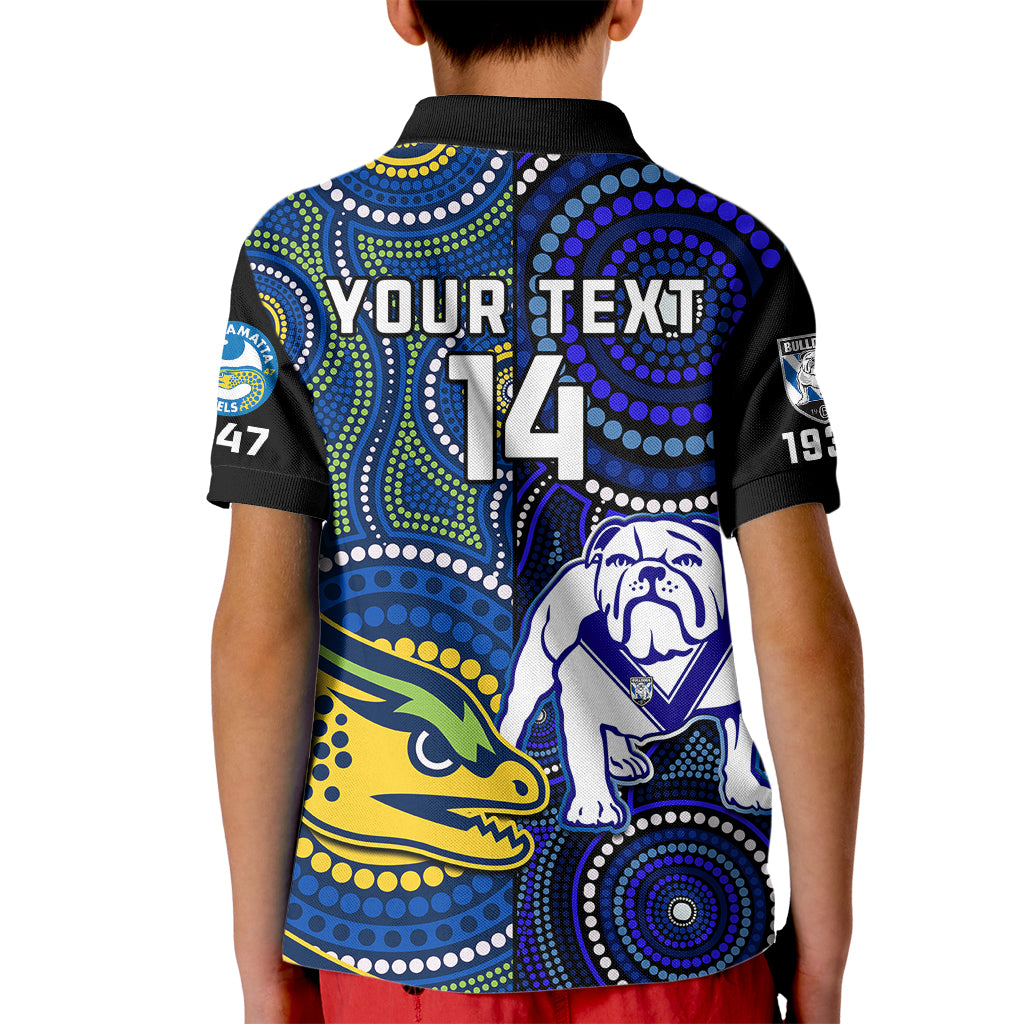 personalised-bulldogs-mix-parramatta-eels-rugby-kid-polo-shirt-aboriginal-version