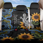 Australia Autism Awareness Back Car Seat Cover Brave Strong Aussie Lizard Aboriginal Art