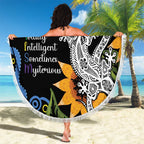 Australia Autism Awareness Beach Blanket Brave Strong Aussie Lizard Aboriginal Art