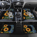 Australia Autism Awareness Car Mats Brave Strong Aussie Lizard Aboriginal Art