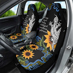 Australia Autism Awareness Car Seat Cover Brave Strong Aussie Lizard Aboriginal Art