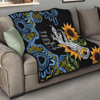 Australia Autism Awareness Quilt Brave Strong Aussie Lizard Aboriginal Art