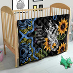 Australia Autism Awareness Quilt Brave Strong Aussie Lizard Aboriginal Art