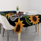 Australia Autism Awareness Tablecloth Brave Strong Aussie Lizard Aboriginal Art