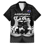 New Zealand Silver Fern Rugby Family Matching Mermaid Dress and Hawaiian Shirt Haka Dance With Aotearoa Maori Pattern