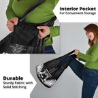 New Zealand Silver Fern Rugby Grocery Bag Haka Dance With Aotearoa Maori Pattern
